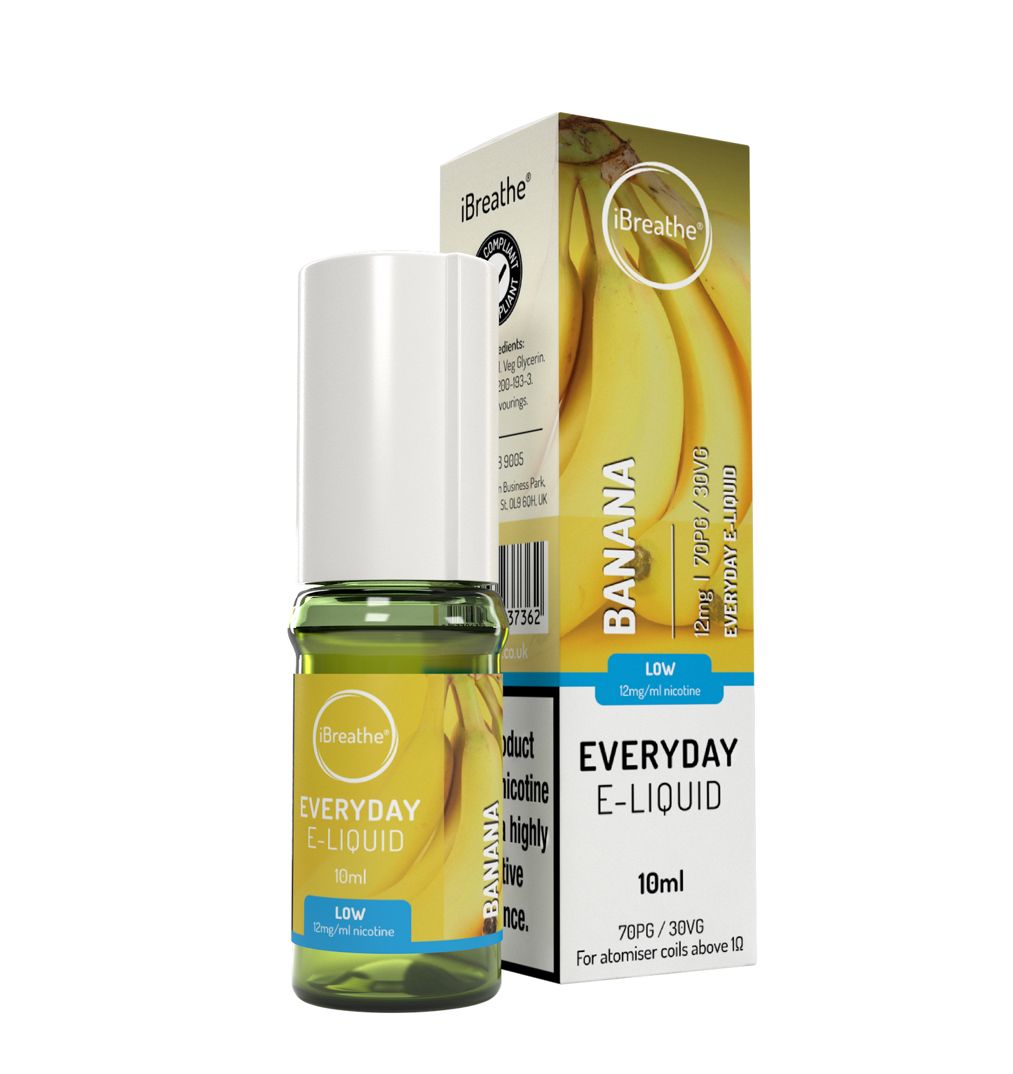 iBreathe Everyday 10ml - Banana (Pack of 5)