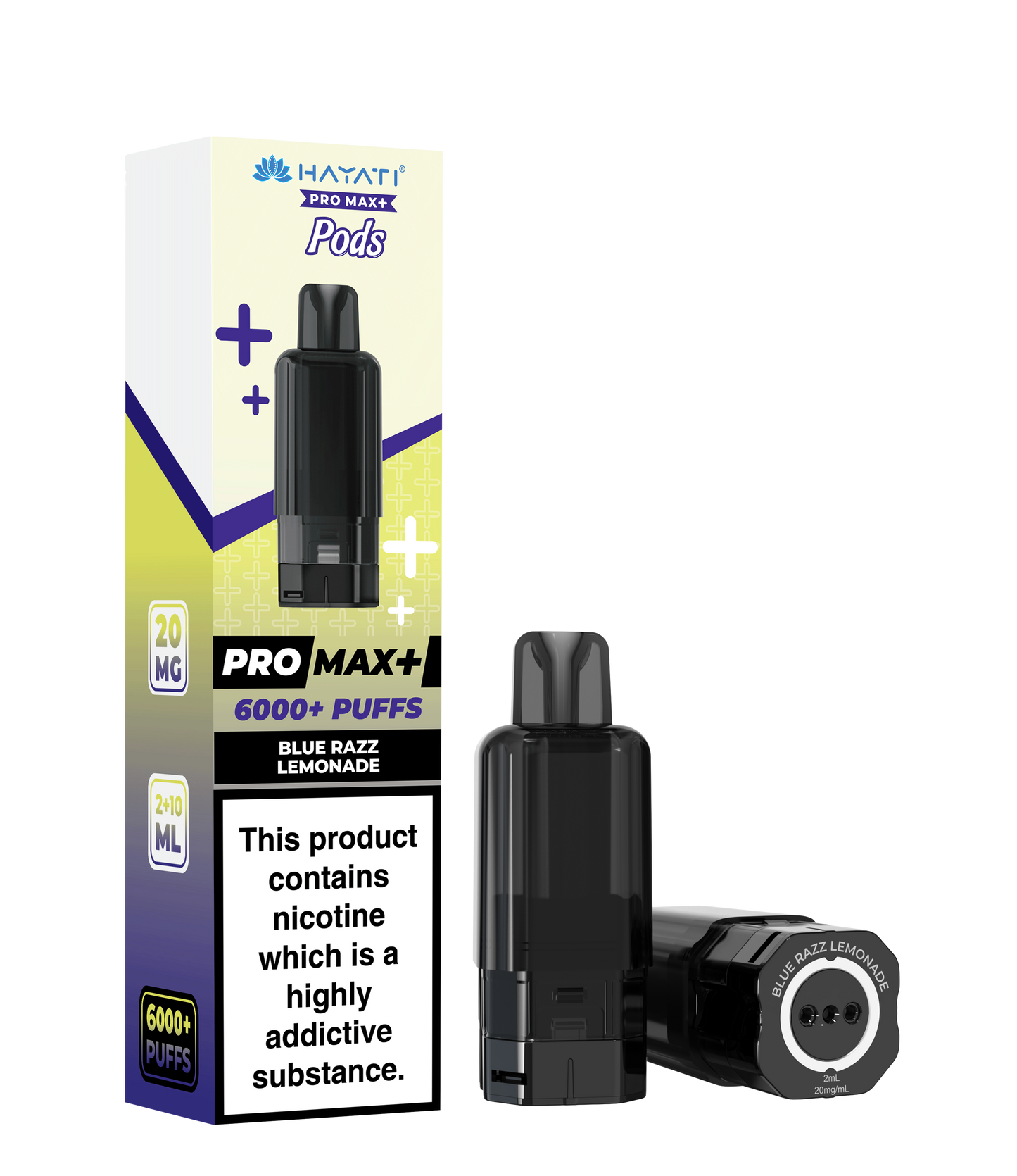 Hayati Pro Max+ Refill Pods - Blue Razz Lemonade 20mg (Pack of 5)