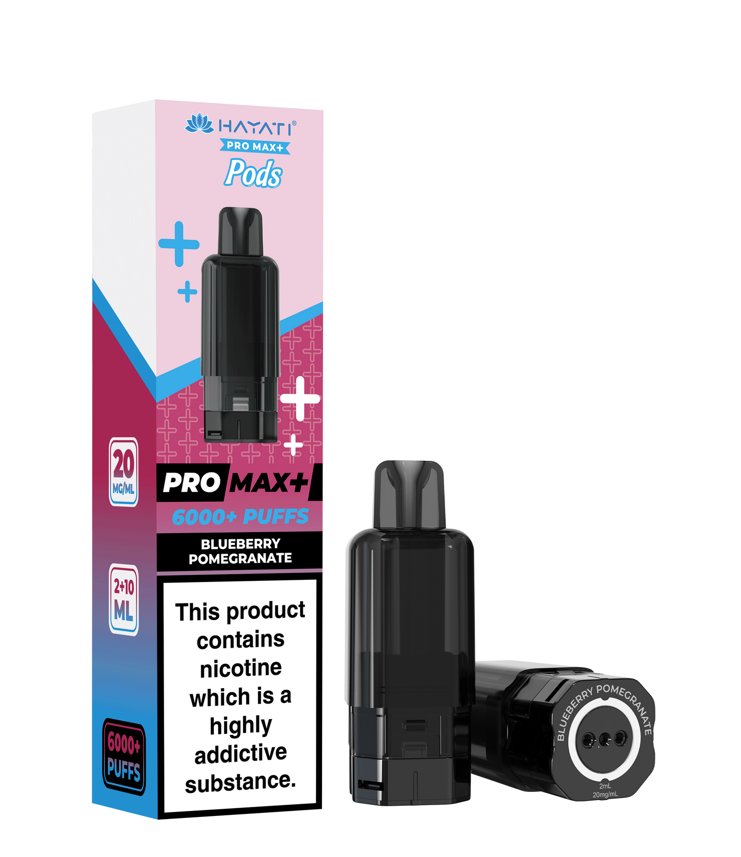 Hayati Pro Max+ Refill Pods - Blueberry Pomegranate 20mg (Pack of 5)