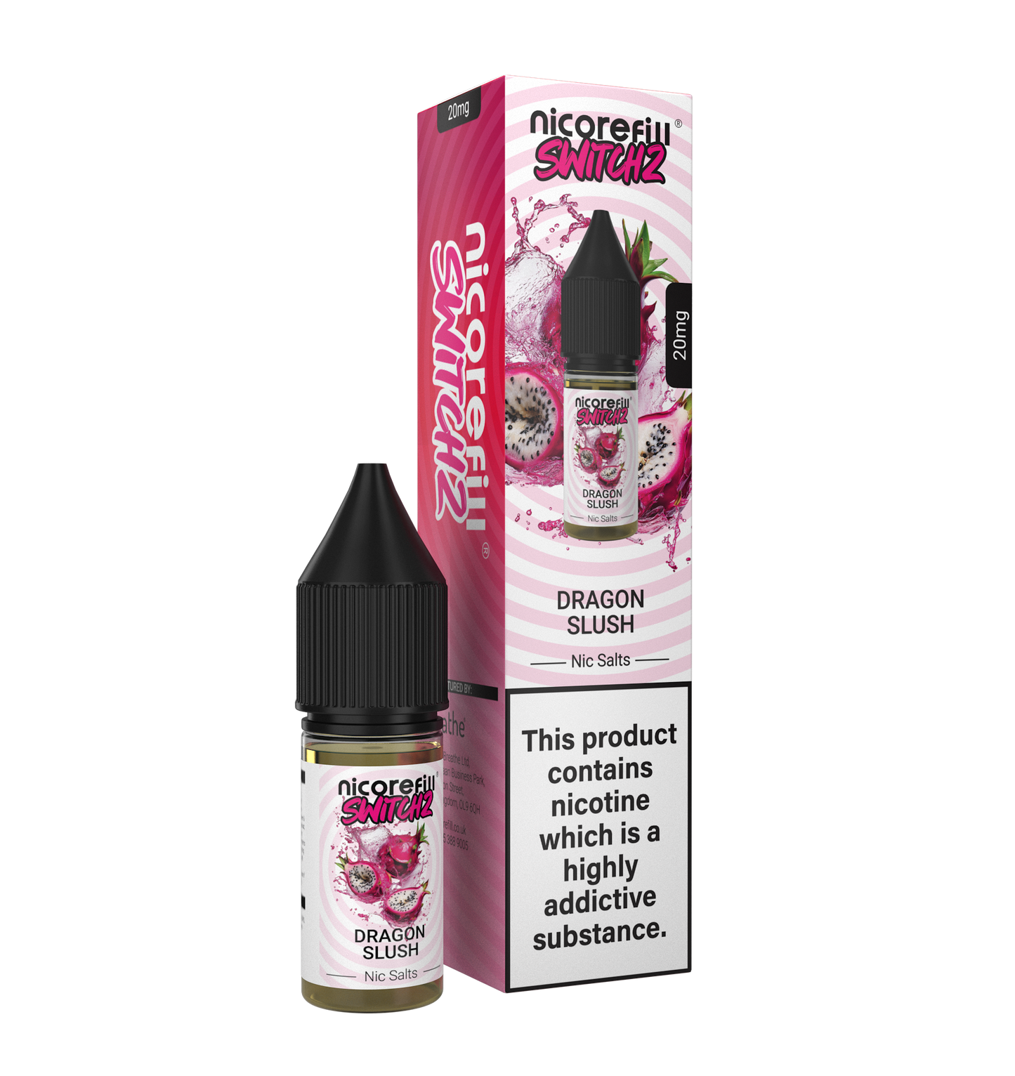 Switch2 Dragon Slush 10ml Nic Salt (Pack of 10)