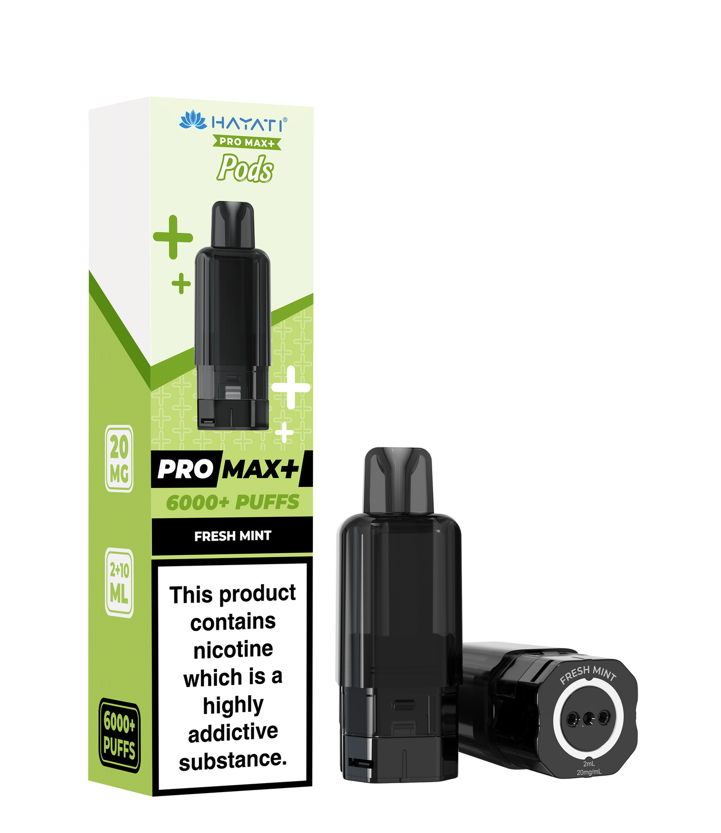 Hayati Pro Max+ Refill Pods - Fresh Mint 20mg (Pack of 5)