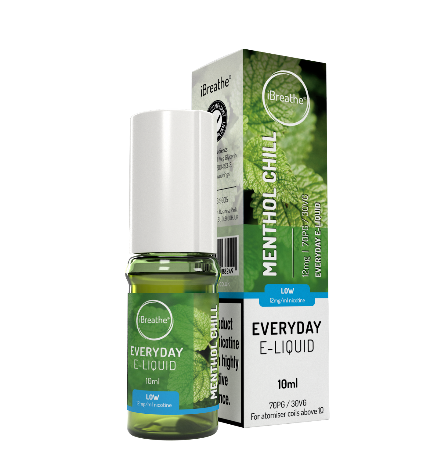 iBreathe Everyday 10ml - Menthol Chill (Pack of 5)