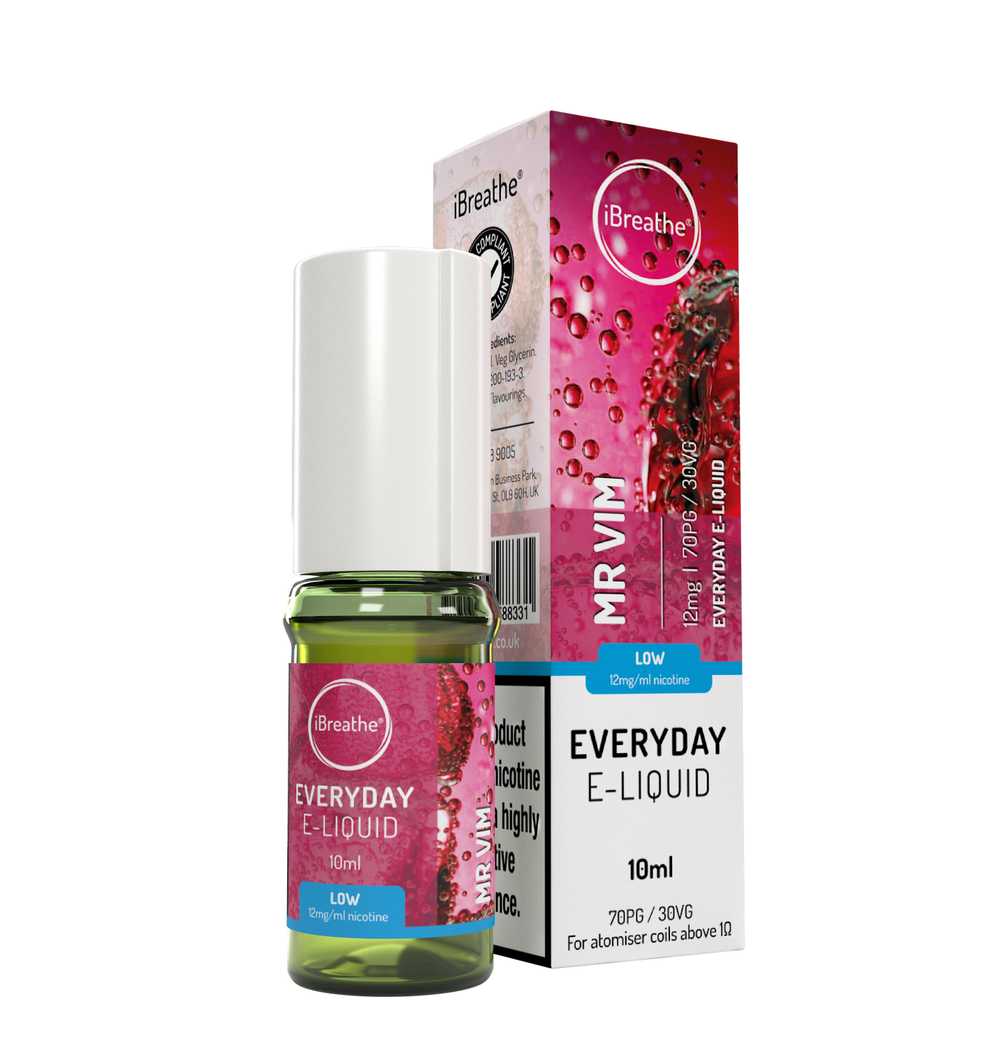 iBreathe Everyday 10ml - Mr Vim (Pack of 5)