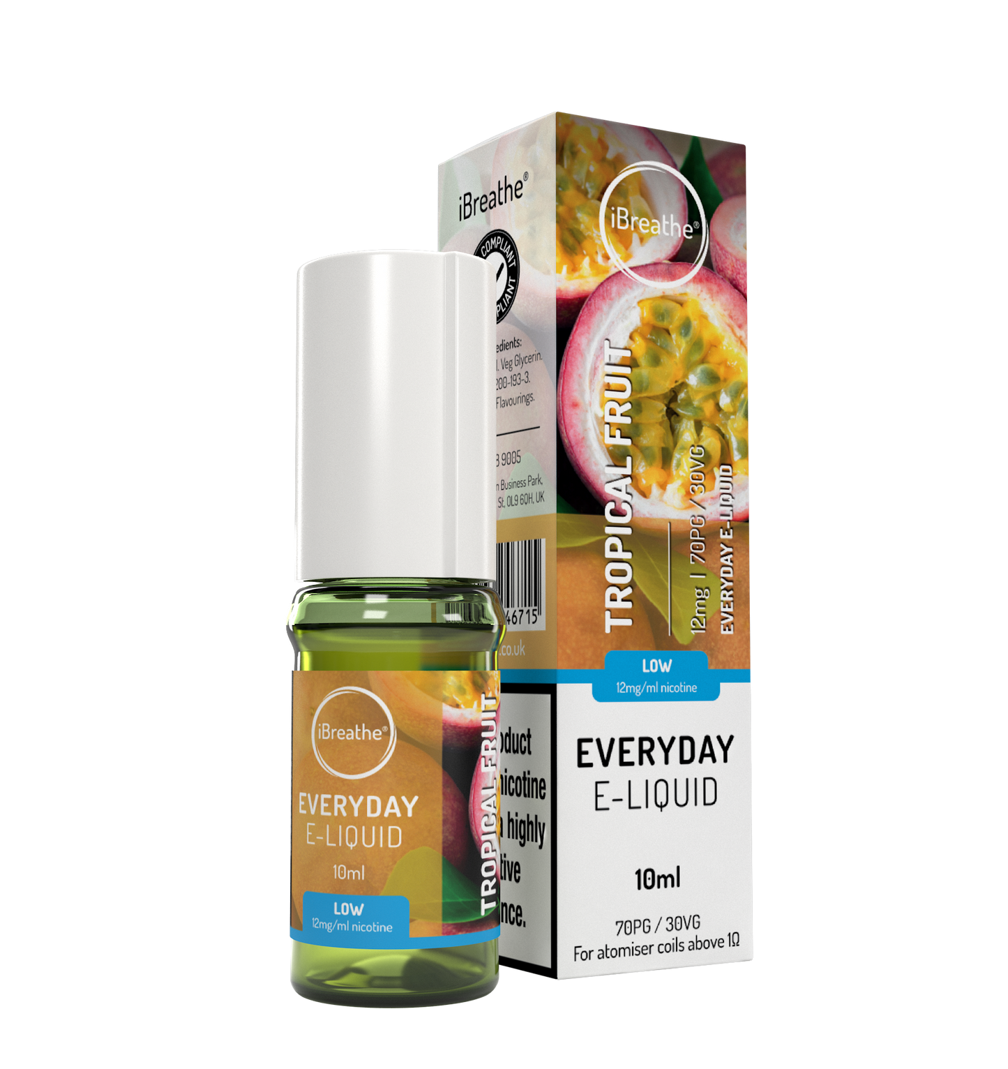 iBreathe Everyday 10ml - Tropical Fruit (Pack of 5)