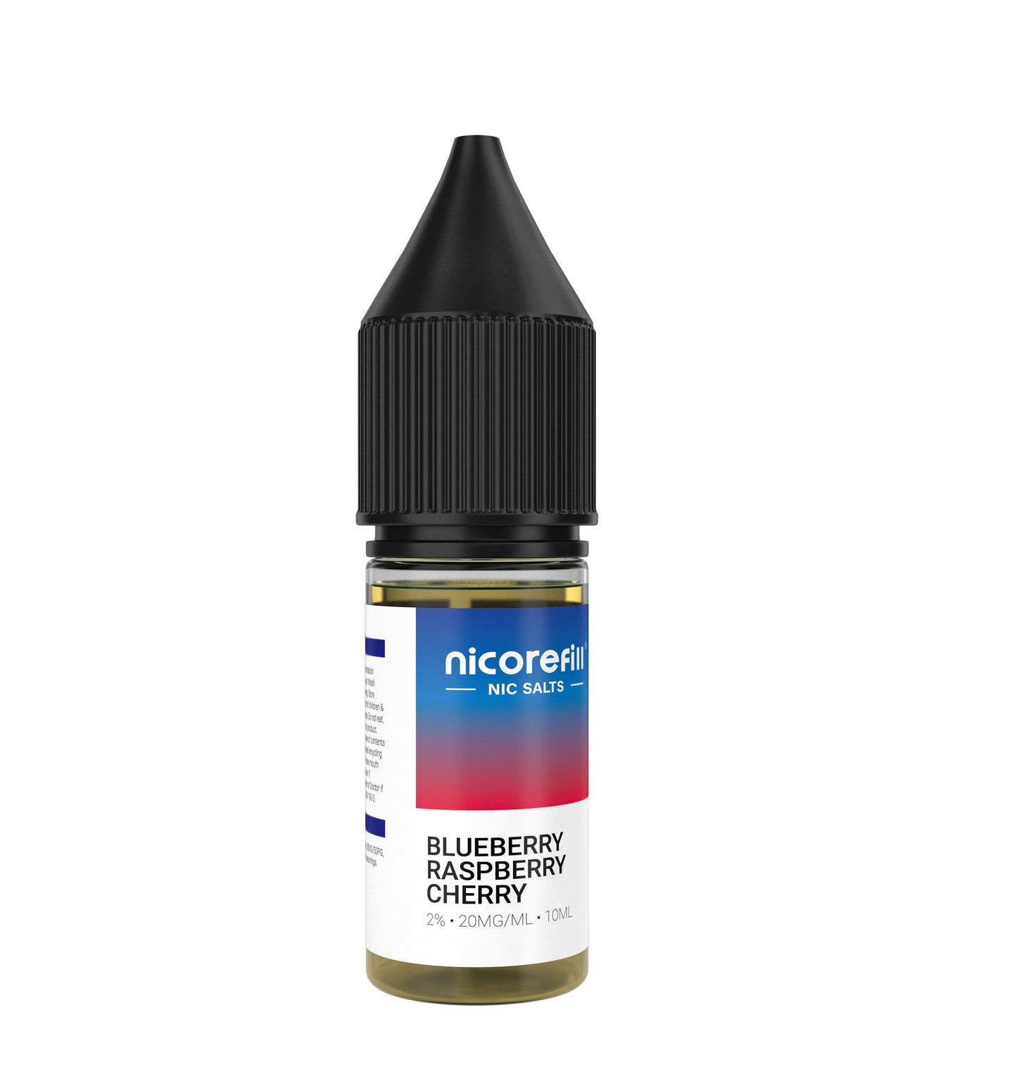 Nicorefill Blueberry Raspberry Cherry 10ml Nic Salt (Pack of 10)