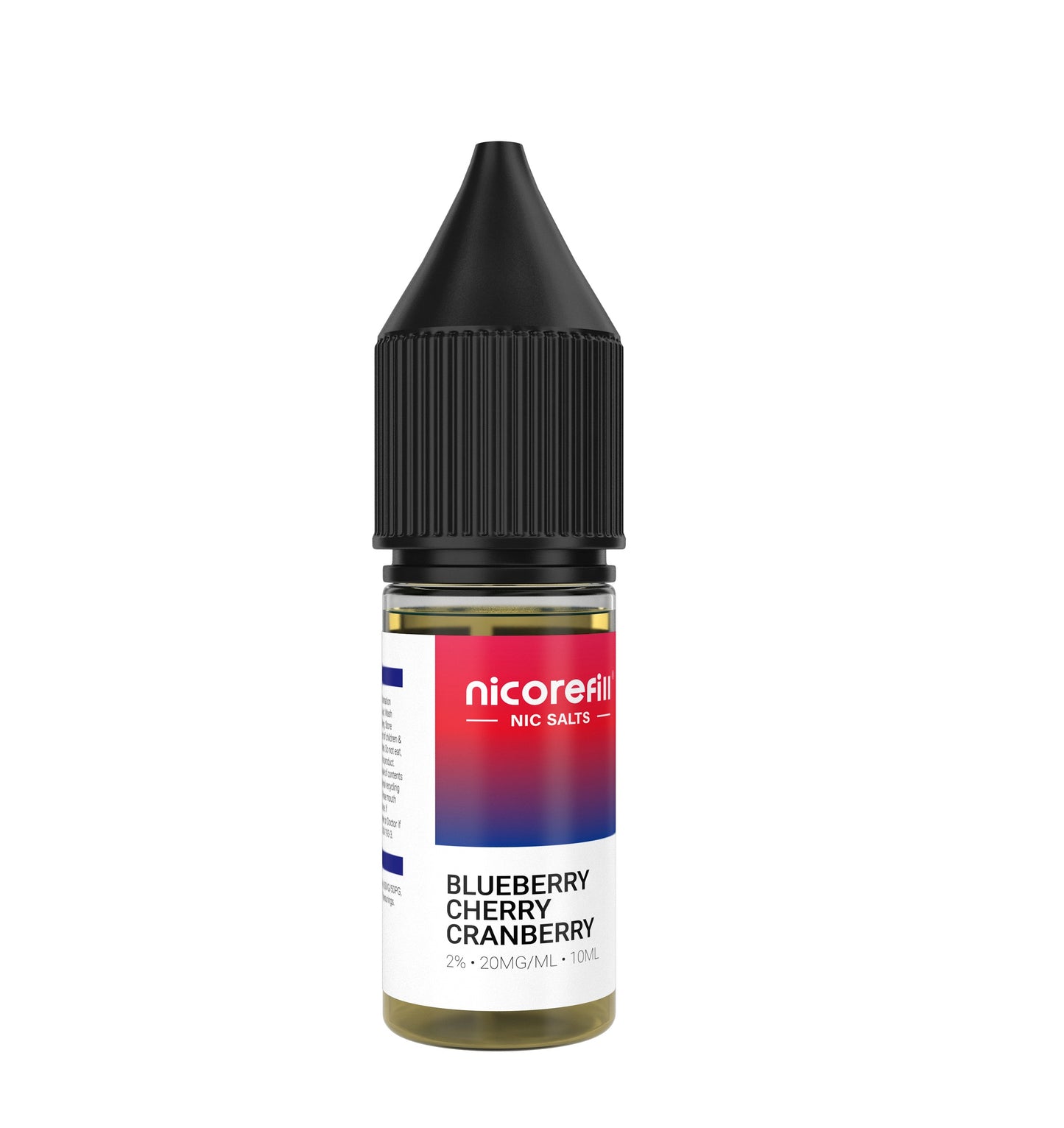 Nicorefill Blueberry Cherry Cranberry 10ml Nic Salt (Pack of 10)