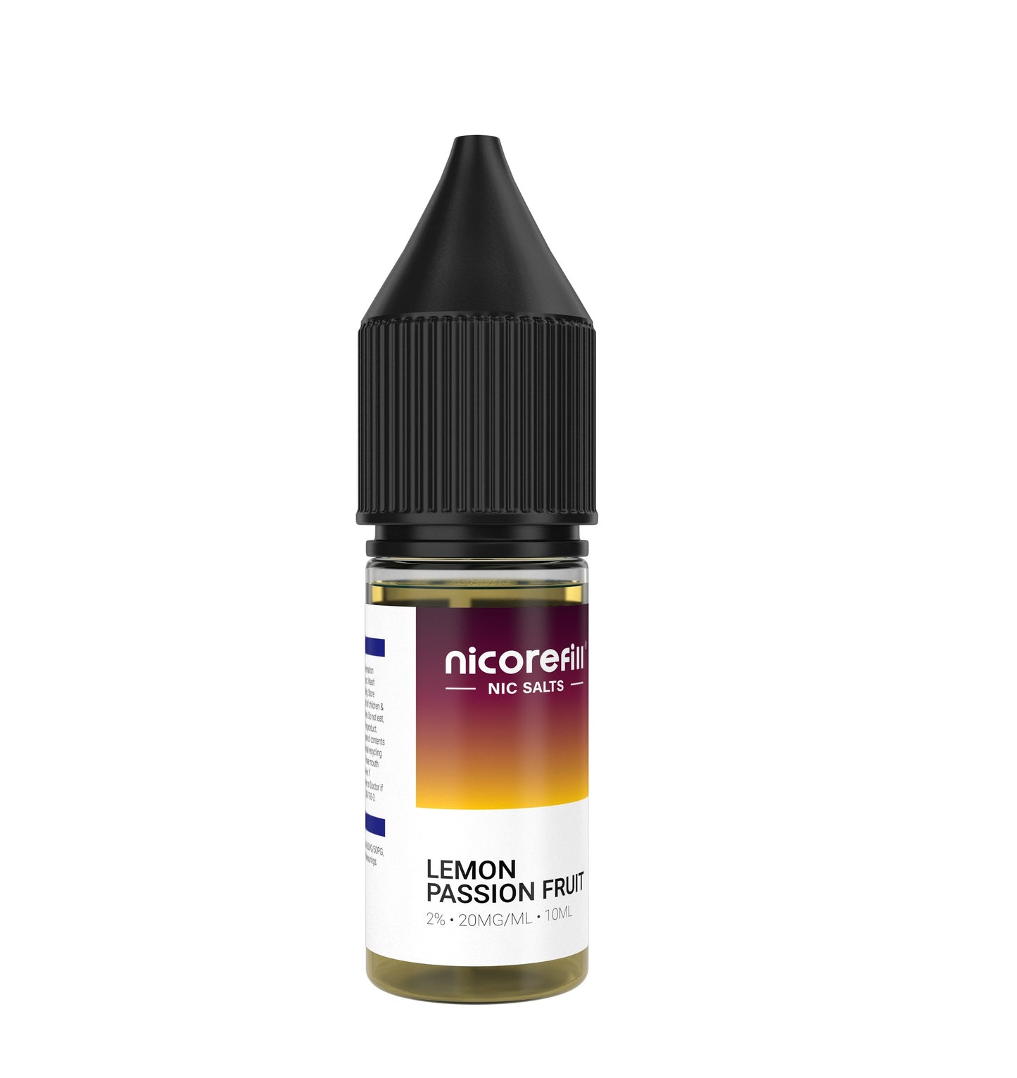 Nicorefill Lemon Passion Fruit 10ml Nic Salt (Pack of 10)
