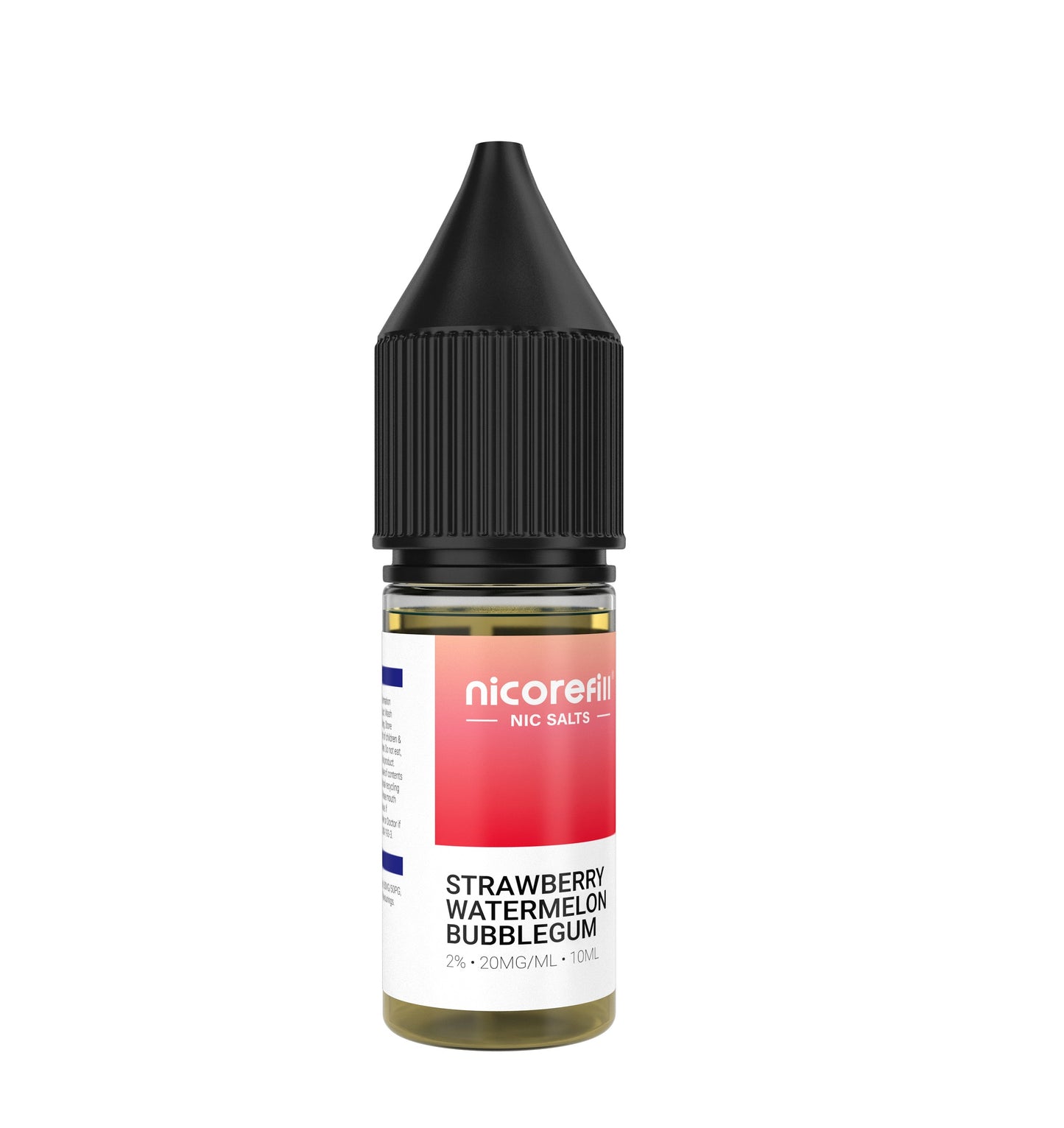 Nicorefill Strawberry Watermelon Bubblegum 10ml Nic Salt (Pack of 10)