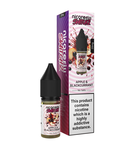 Switch2 Apple & Blackcurrant 10ml Nic Salt (Pack of 10)