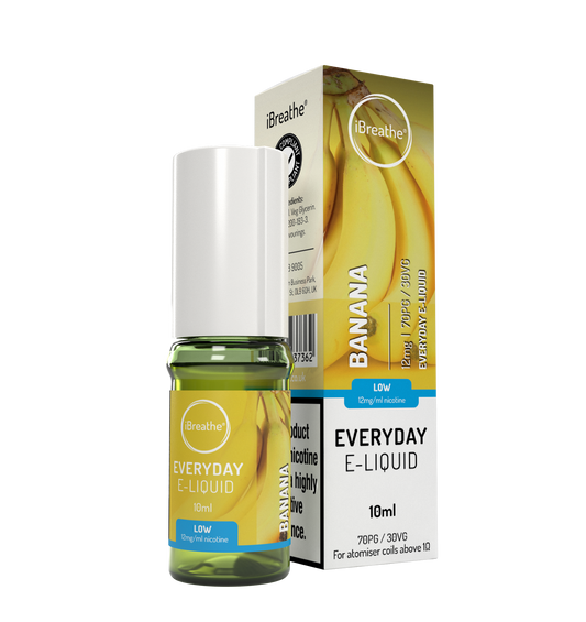 iBreathe Everyday 10ml - Banana (Pack of 5)