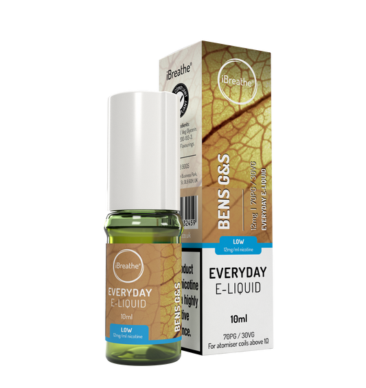 iBreathe Everyday 10ml - Bens G&S (Pack of 5)