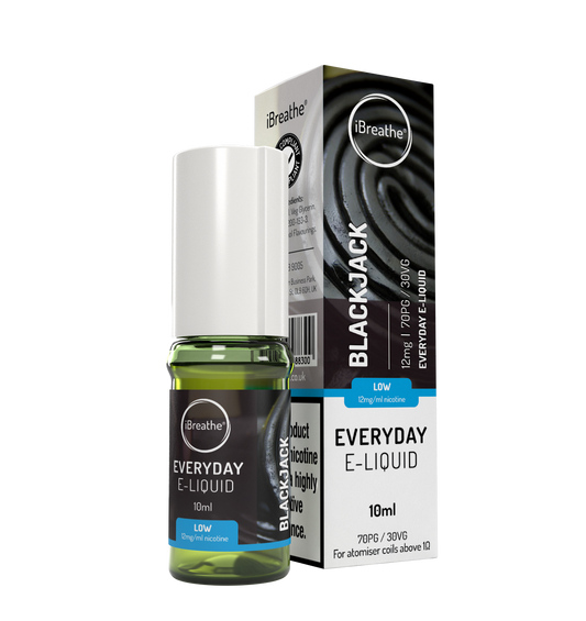 iBreathe Everyday 10ml - Blackjack (Pack of 5)