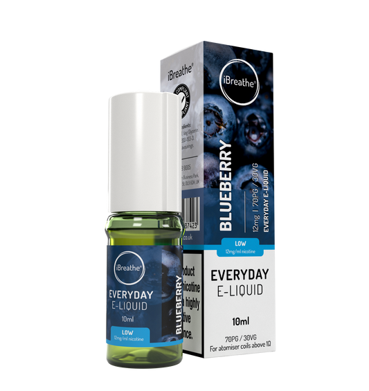 iBreathe Everyday 10ml - Blueberry (Pack of 5)