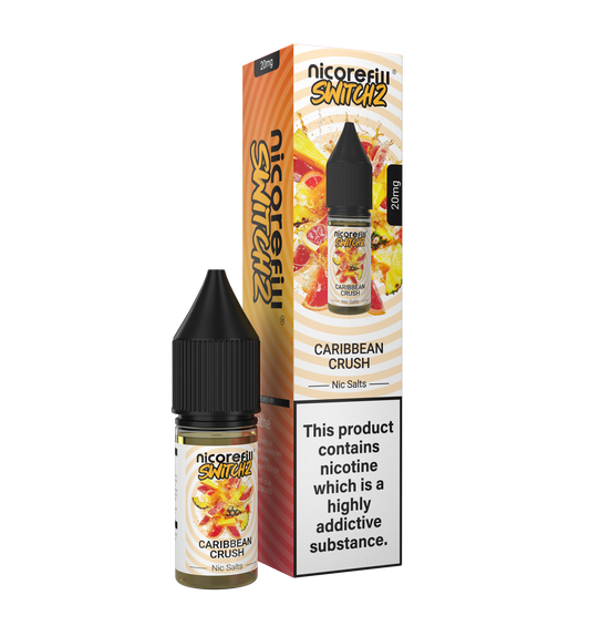 Switch2 Caribbean Crush 10ml Nic Salt (Pack of 10)