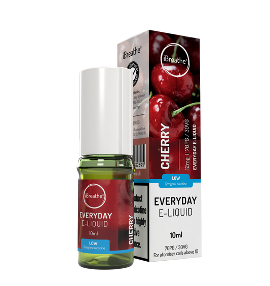 iBreathe Everyday 10ml - Cherry (Pack of 5)