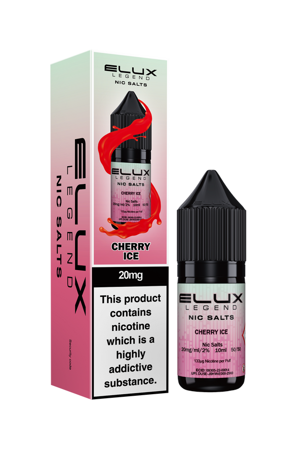 ELUX Legend - Blueberry Raspberry - 10ml Nic Salts (Pack of 10)