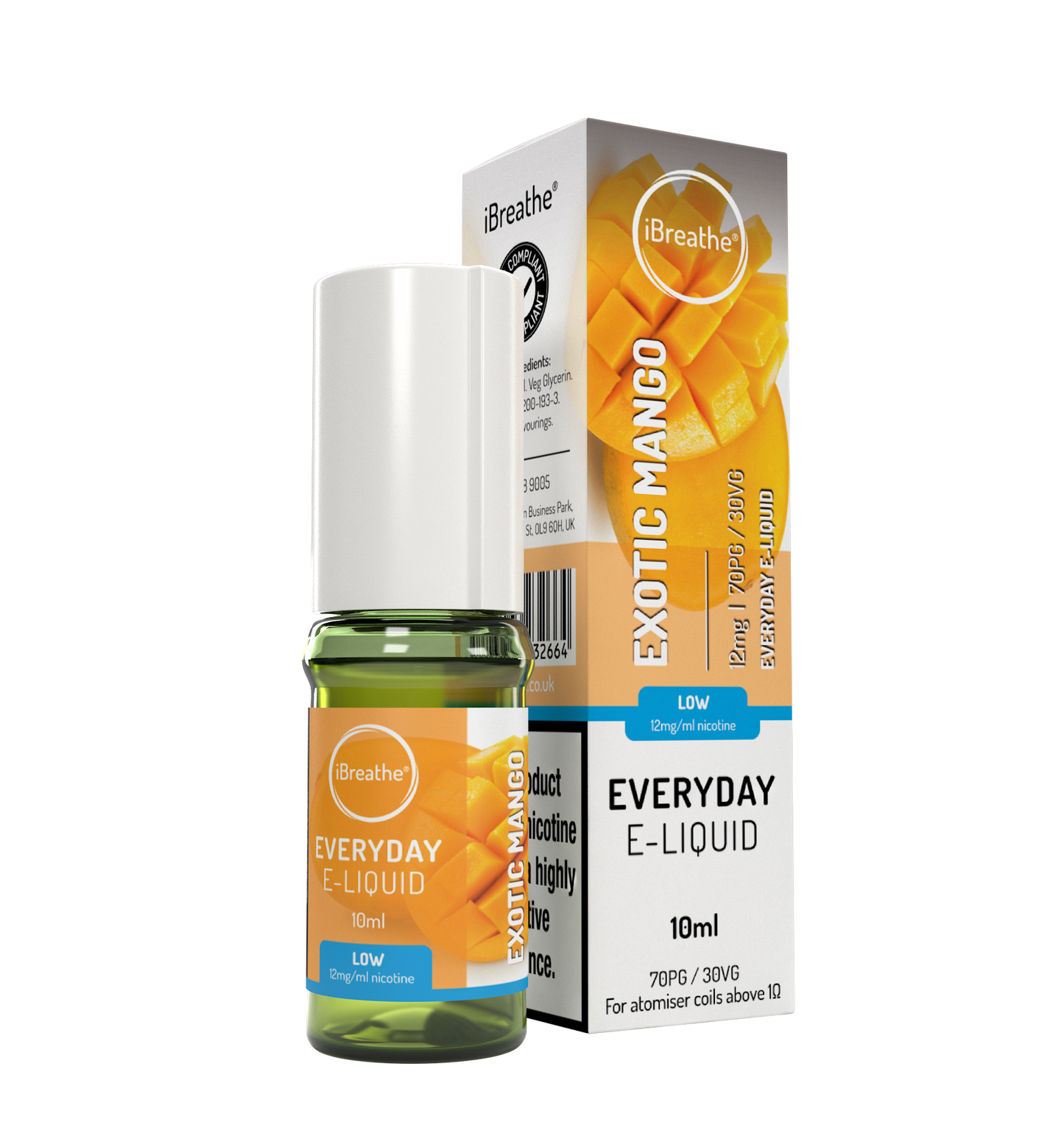 iBreathe Everyday 10ml - Exotic Mango (Pack of 5)