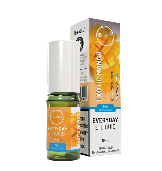 iBreathe Everyday 10ml - Exotic Mango (Pack of 5)