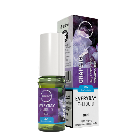 iBreathe Everyday 10ml - Grape Ice (Pack of 5)