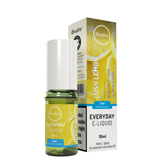 iBreathe Everyday 10ml - Lush Lemon (Pack of 5)