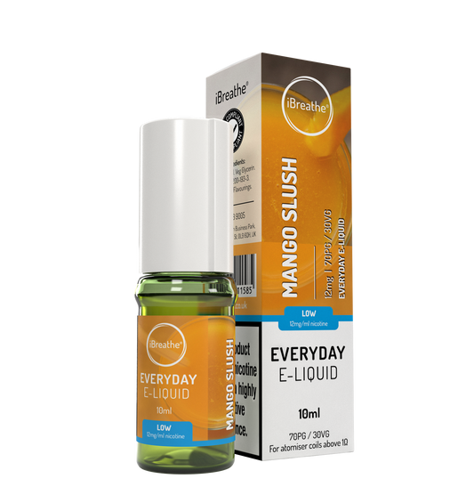 iBreathe Everyday 10ml - Mango Slush (Pack of 5)