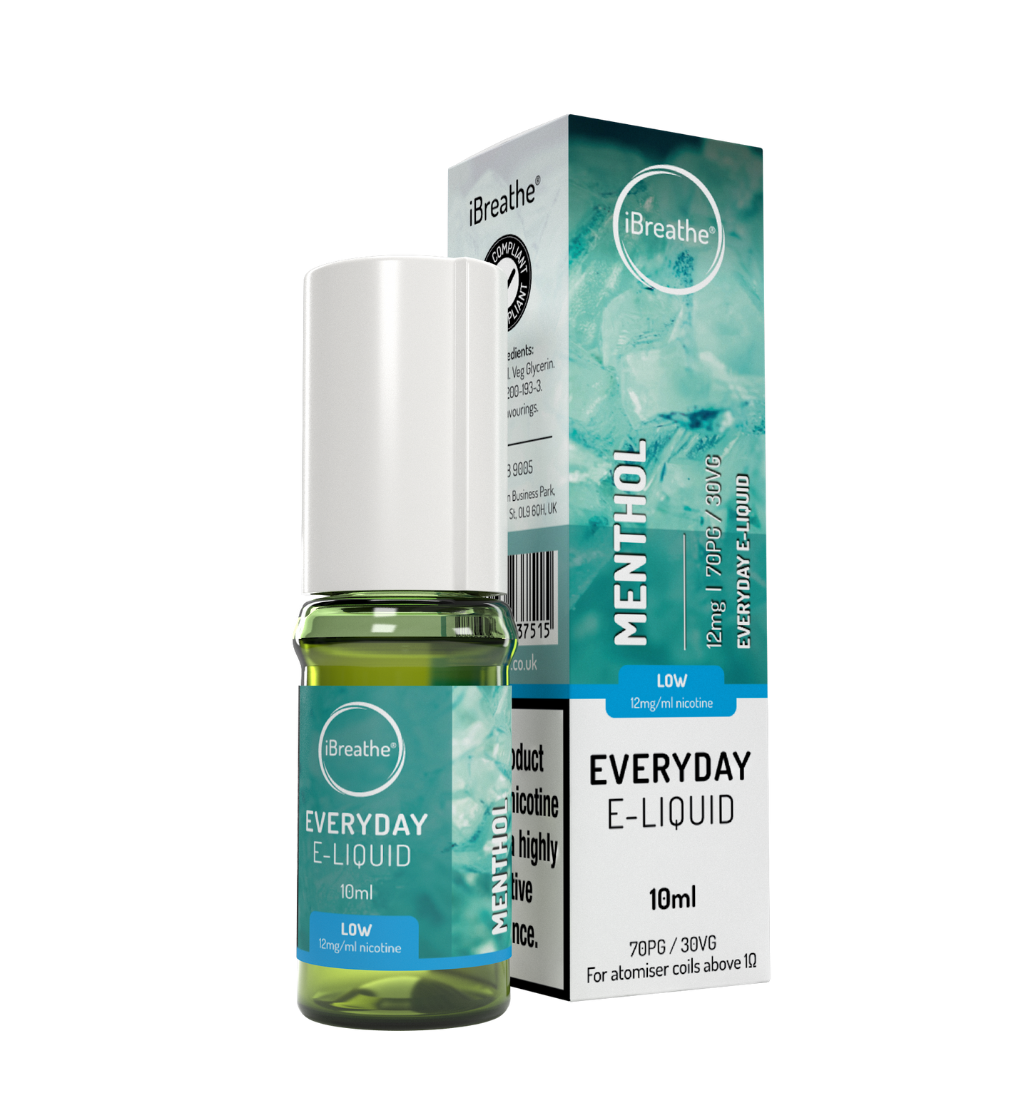 iBreathe Everyday 10ml - Menthol (Pack of 5)