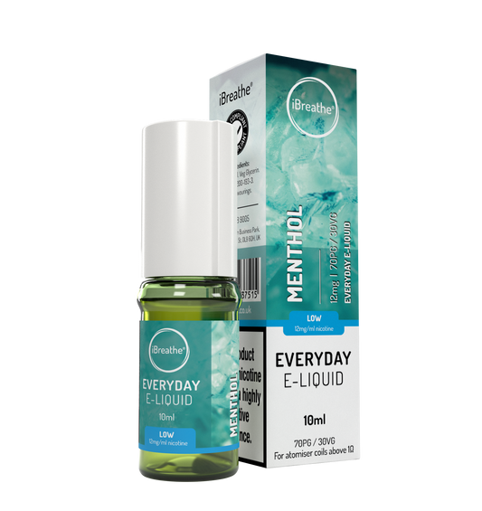 iBreathe Everyday 10ml - Menthol (Pack of 5)