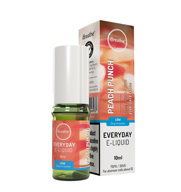 iBreathe Everyday 10ml - Peach Punch (Pack of 5)