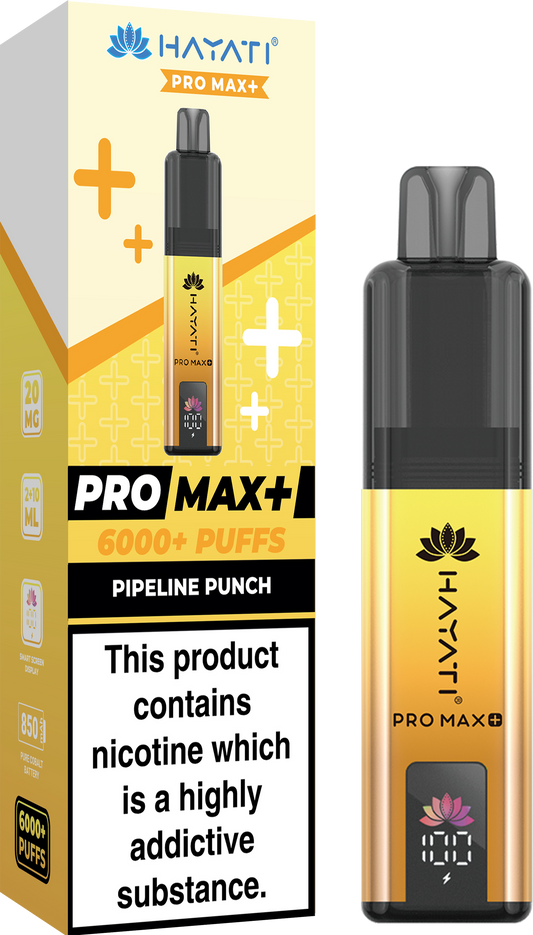 Hayati Pro Max+ 6000 - Pipeline Punch 20mg (Pack of 5)