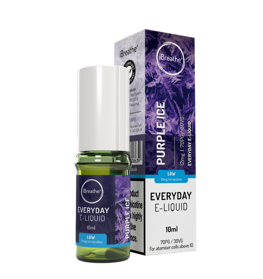 iBreathe Everyday 10ml - Purple Ice (Pack of 5)