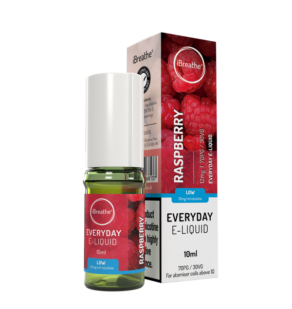 iBreathe Everyday 10ml - Raspberry (Pack of 5)