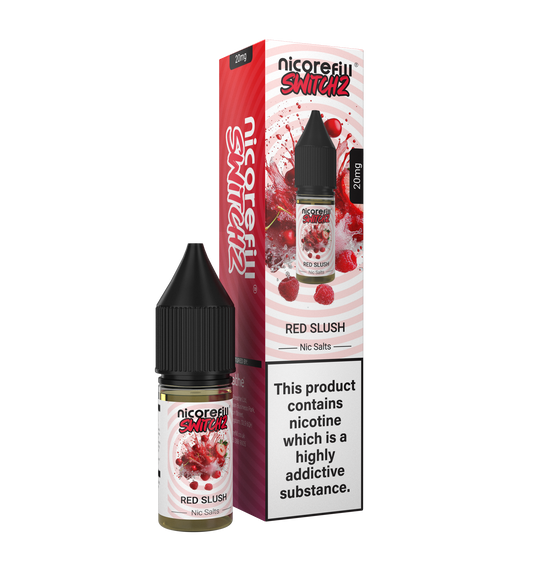 Switch2 Red Slush 10ml Nic Salt (Pack of 10)