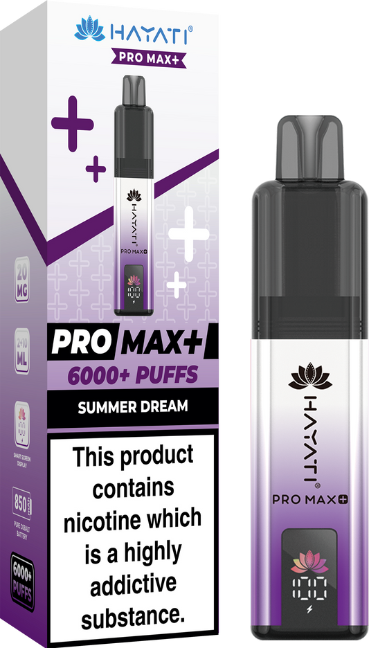 Hayati Pro Max+ 6000 - Summer Dream 20mg (Pack of 5)
